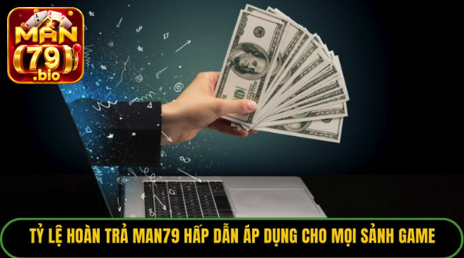 Hoàn Trả Man79: Ưu Đãi Hoàn Tiền Không Giới Hạn Cho Hội Viên 2 Tỷ lệ hoàn trả Man79 hấp dẫn áp dụng cho mọi sảnh game.